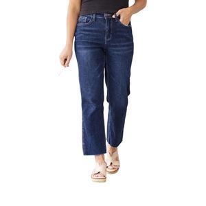 Judy Blue | Cropped Straight Jeans | Size 5/27